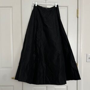 Maria Pinto Couture Black A-Line Ball Skirt |  Full Skirt Size 1